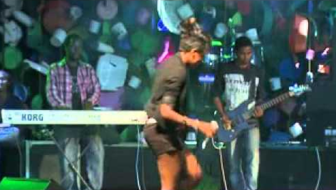 Rachel K Perfoming at Bayimba