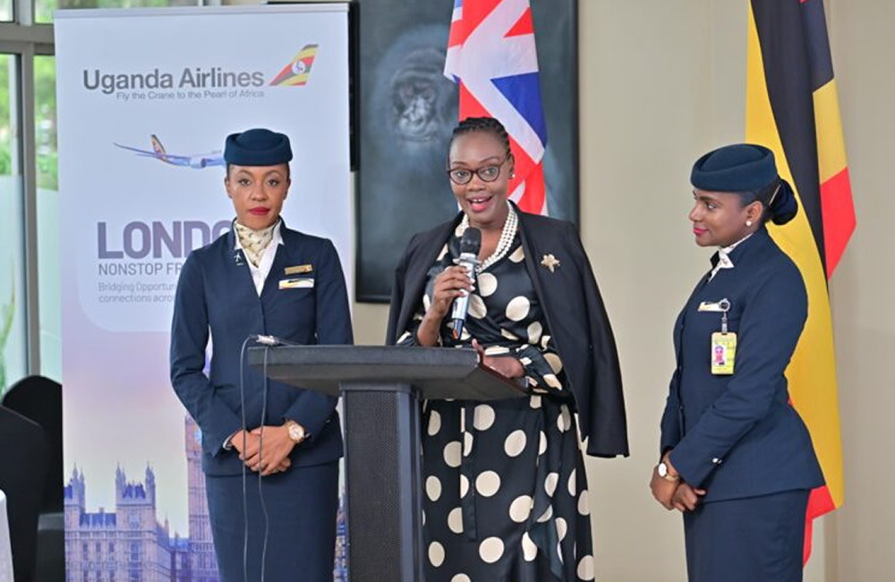 Uganda Airlines Direct UK Flight